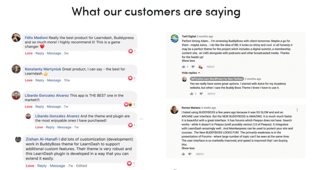 buddyboss customer reviews