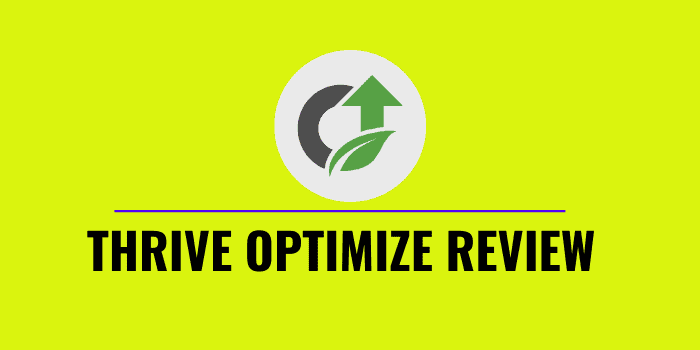 thrive optimize review
