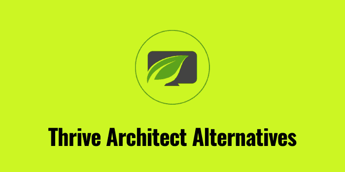 thrive architect alternatives
