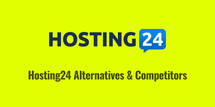hosting24 alternatives and competitors
