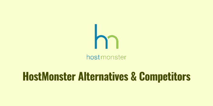hostmonster alternatives and competitors